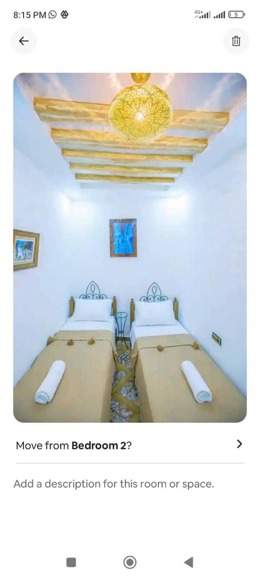 Dar Artisanat Hotel Chefchaouen Szoba fotó